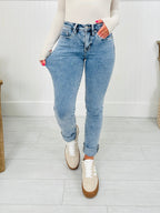 Can't Forget You Tummy Control Straight Jeans