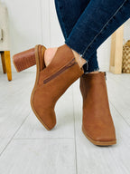 Frame Out Booties in Tan