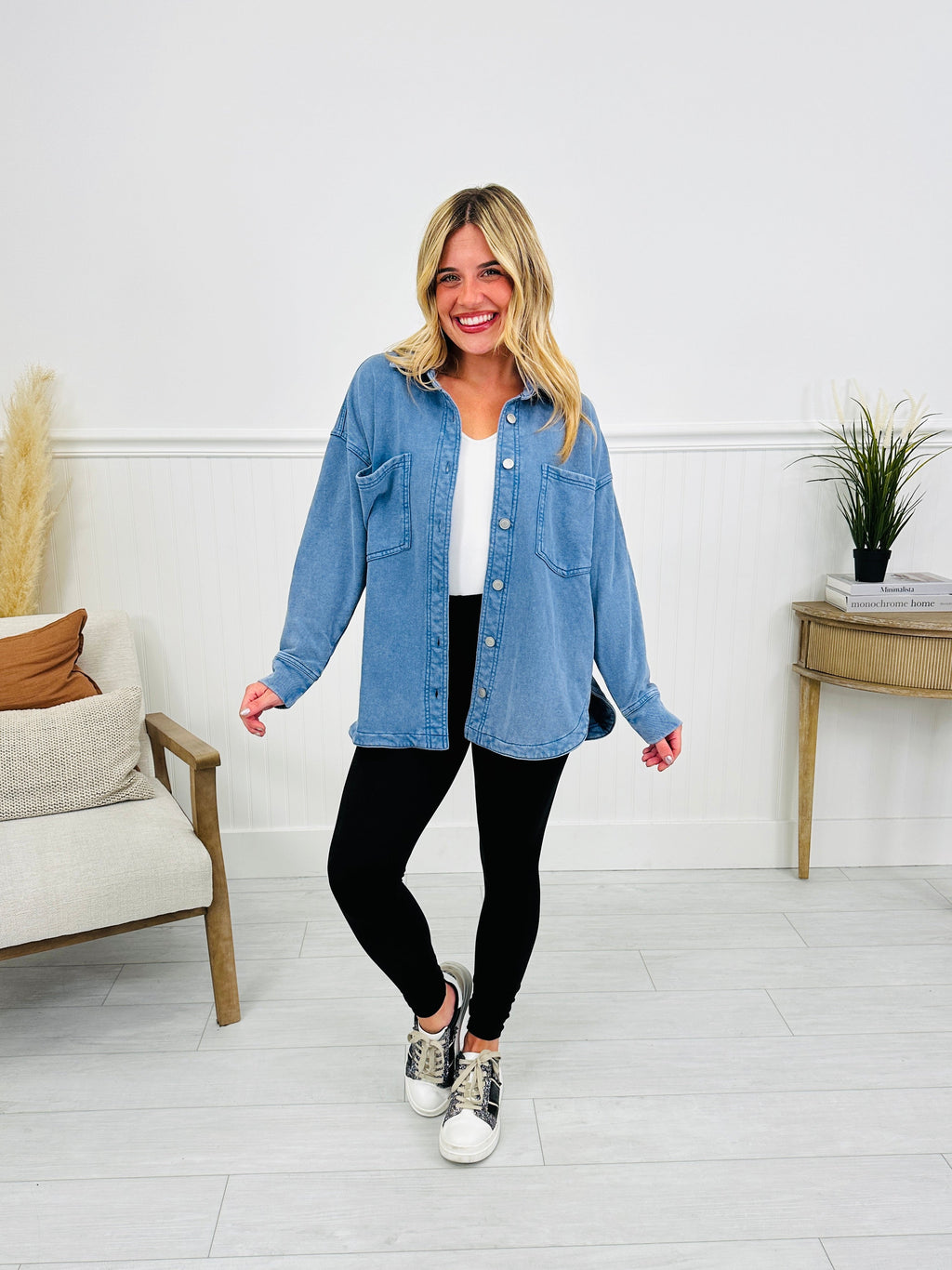 Go Everywhere Jacket in Dark Denim