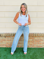 Wear Everywhere Wide Leg Tummy Control Jeans