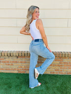 Wear Everywhere Wide Leg Tummy Control Jeans