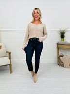 Feeling Fall Cropped Straight Tummy Control Jeans