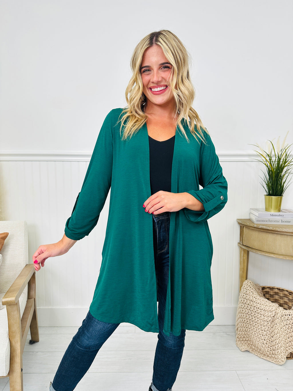 Fall Into Style Wrinkle Free Cardigan- Multiple Colors!