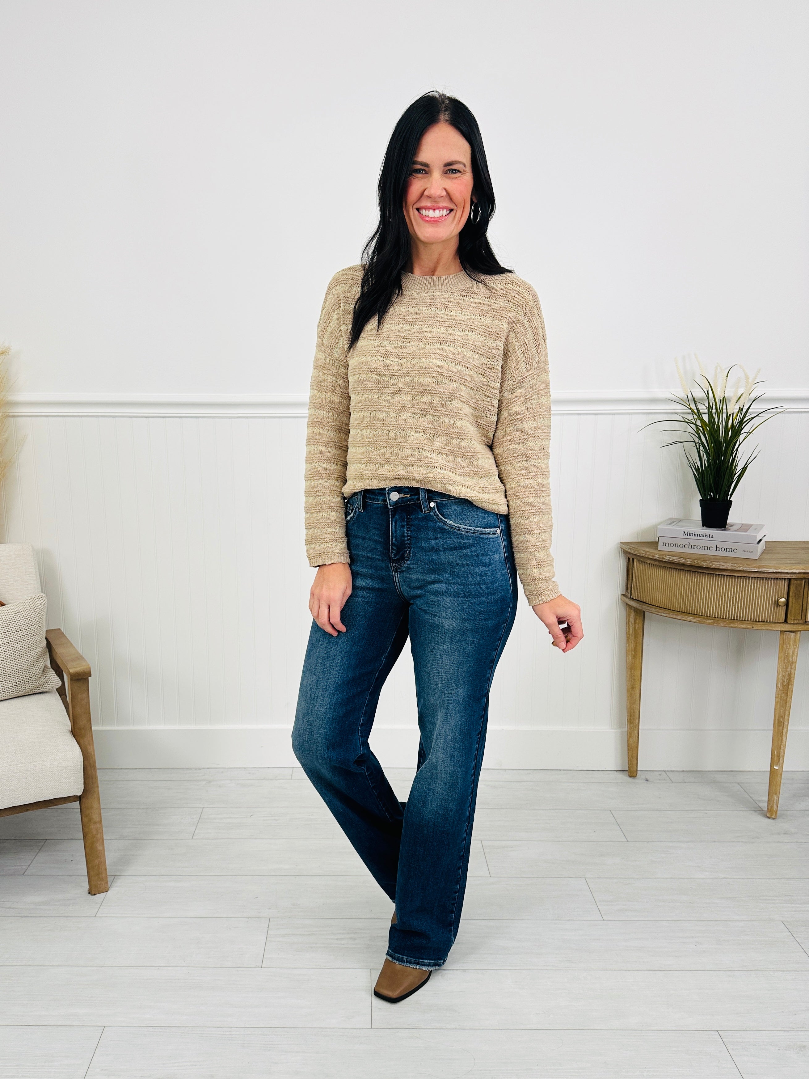 All About You Straight Leg Tummy Control Jeans in Three Inseams