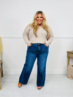 Caught Your Attention Straight Tummy Control Jeans