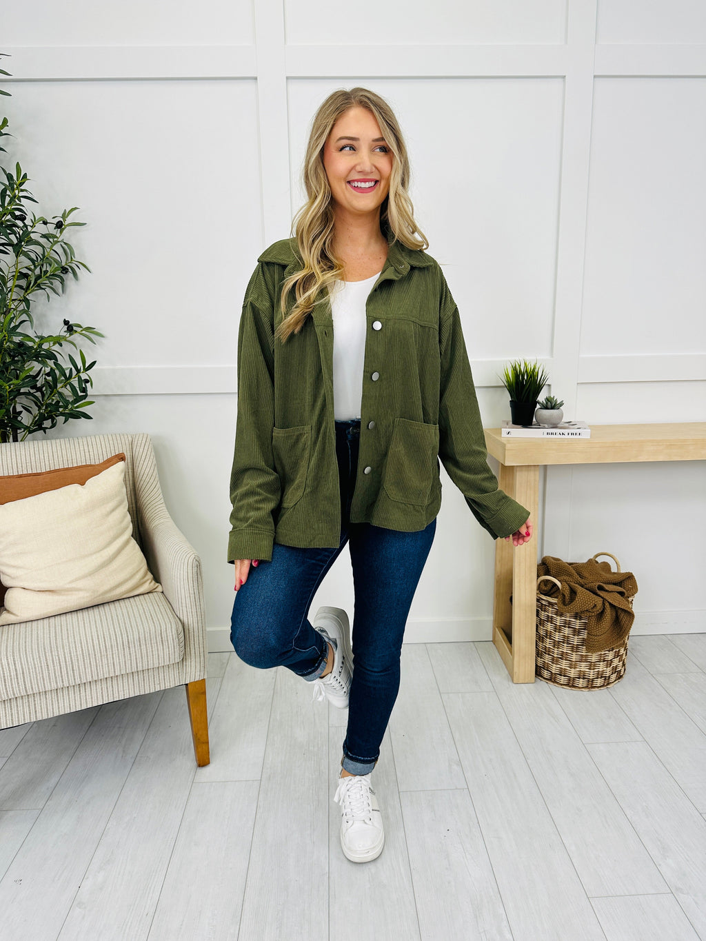 Easy As Sunday Shacket- Multiple Colors!