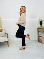 Feeling Fall Cropped Straight Tummy Control Jeans