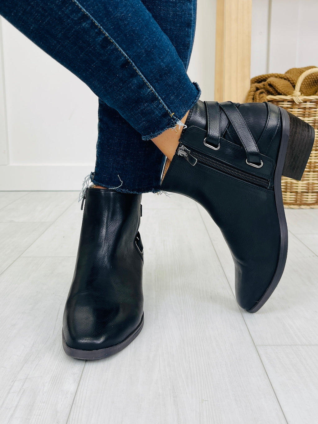 Bound To You Booties in Black