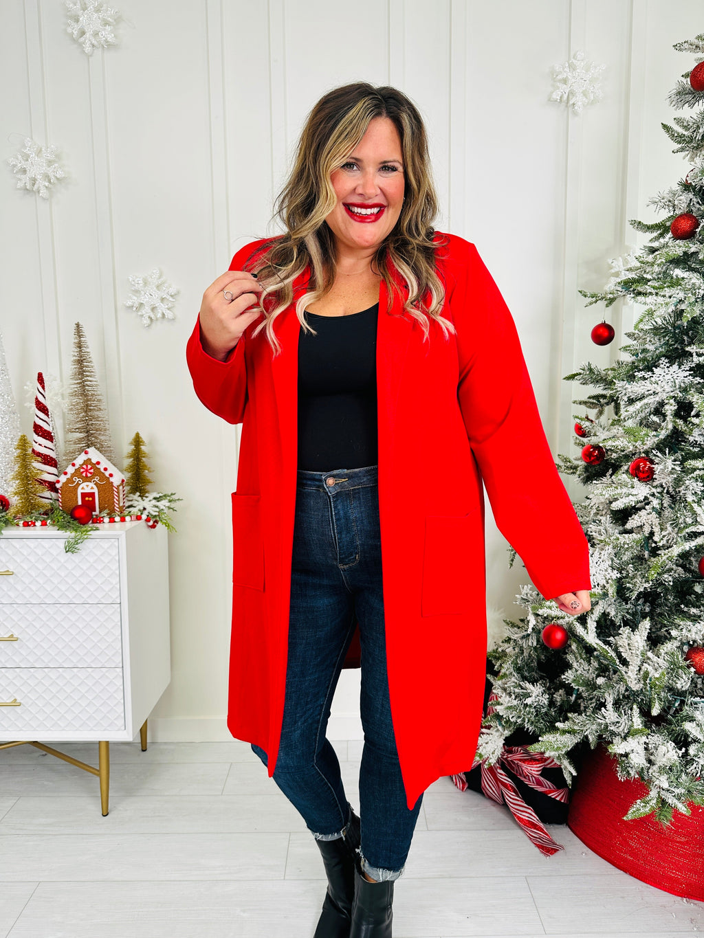 Runaway Weather Jacket in Red