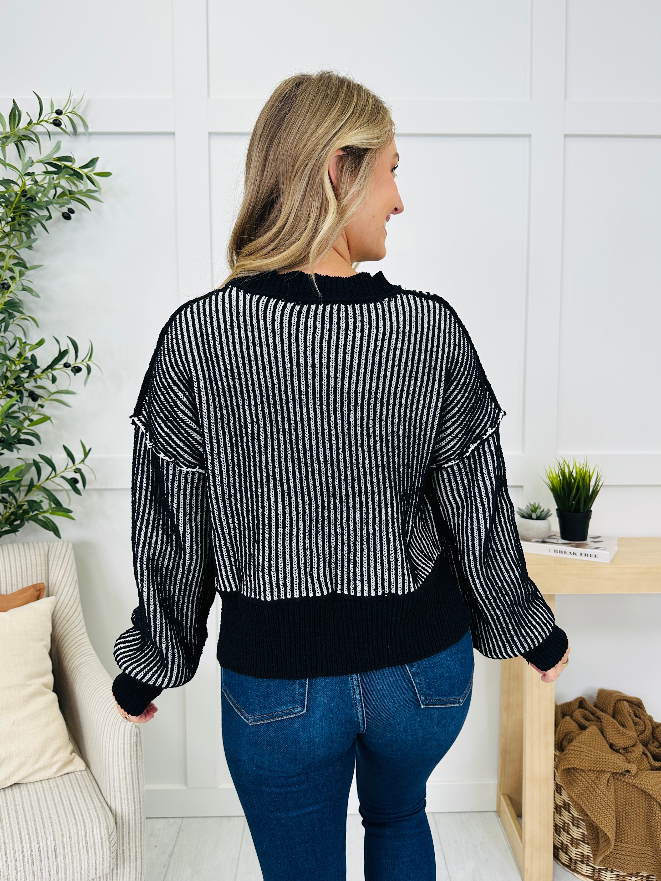 Striking Stripes Sweater