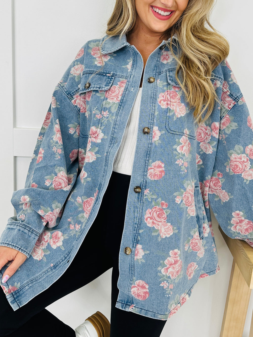 Country Bloom Shacket