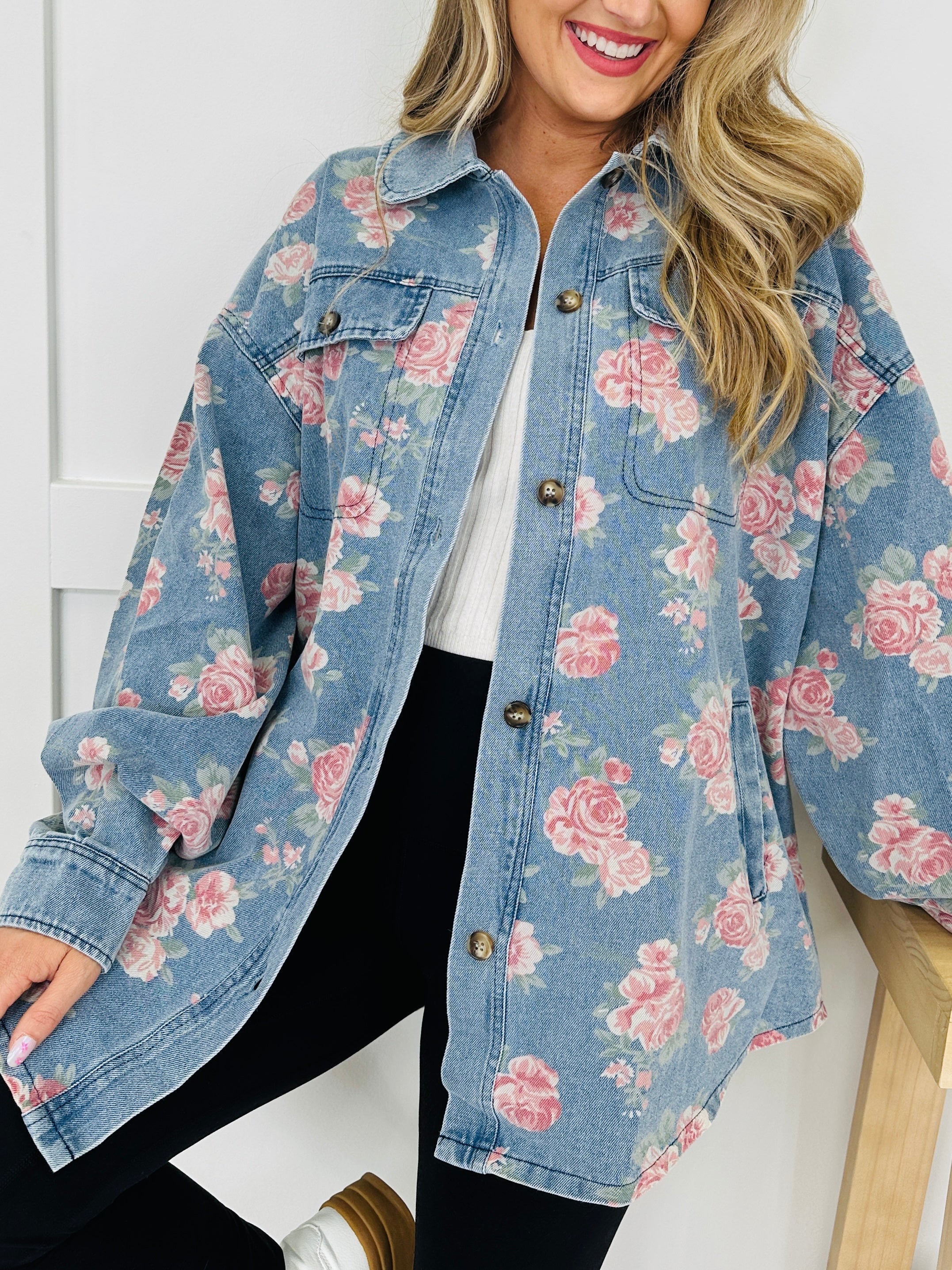 Country Bloom Shacket