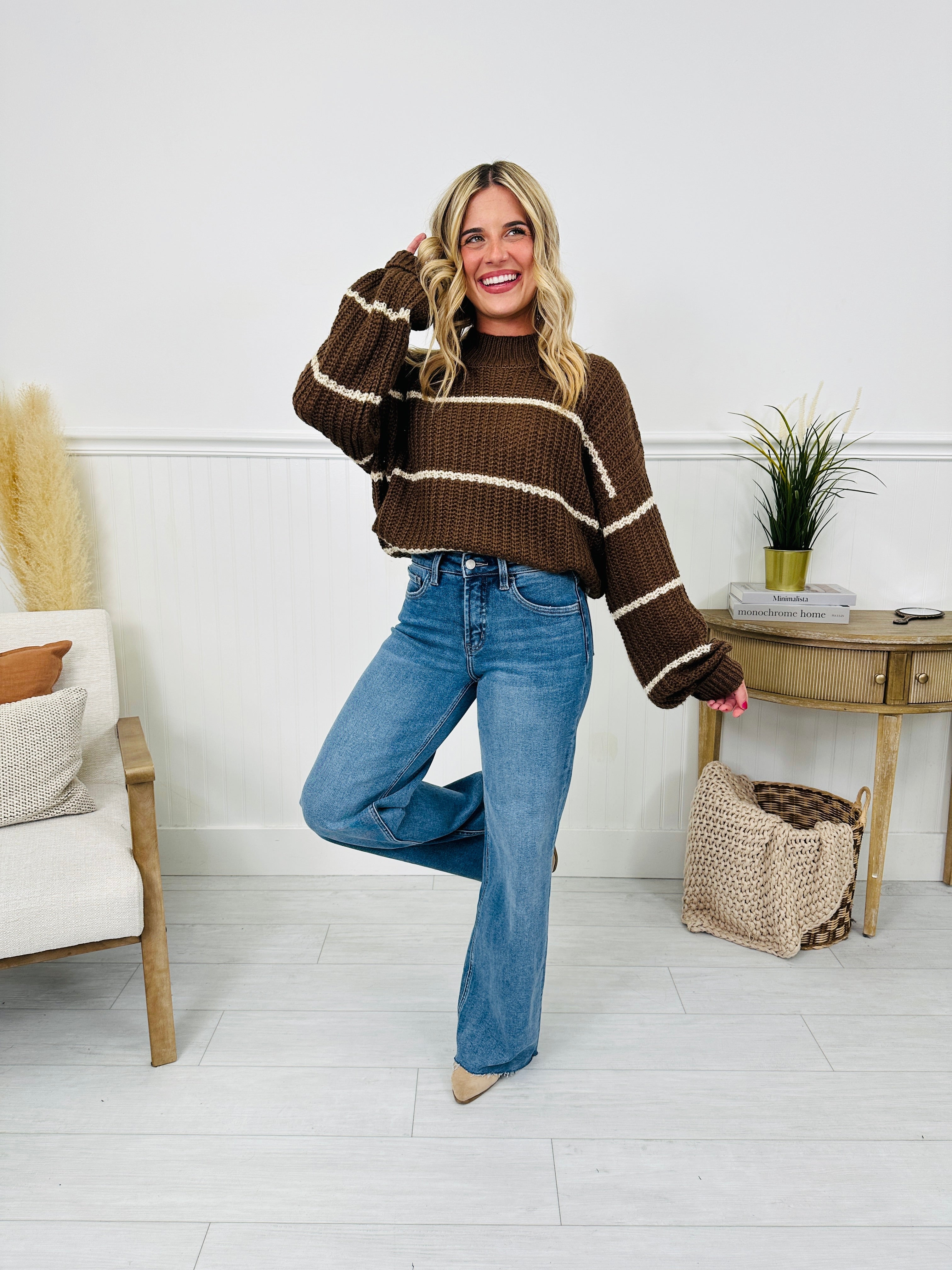 Planning Ahead Tummy Control Wide Leg Jeans