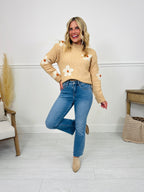 Soft Spot Tummy Control Cropped Kick Flare Jeans