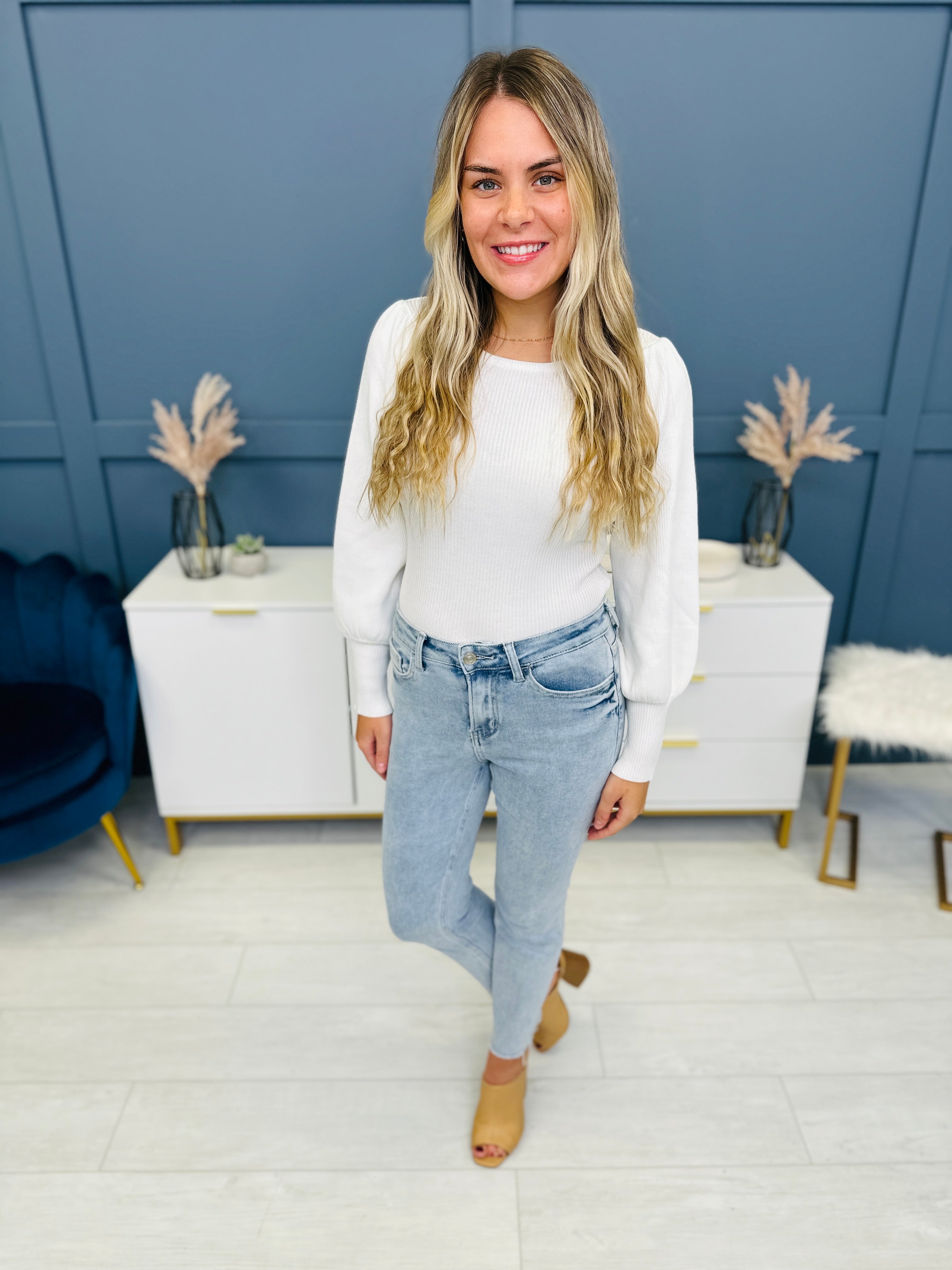 Lovervet REG/CURVY Slim Chance Slim Straight Leg Jeans