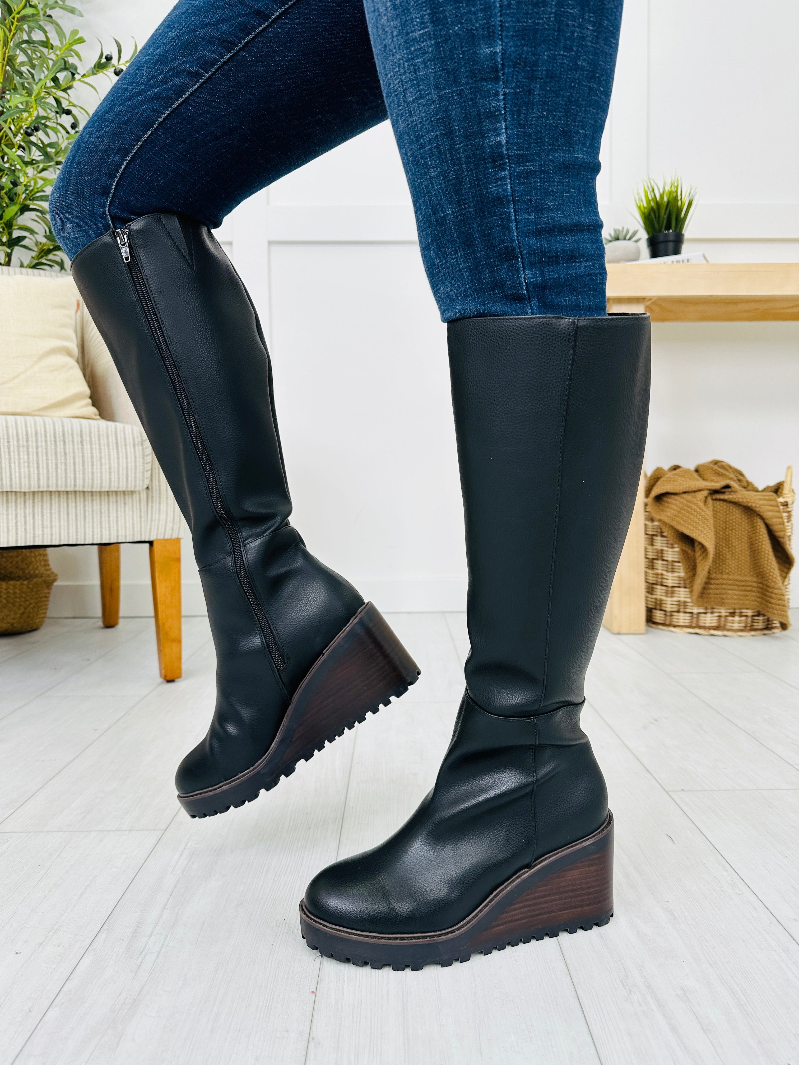 High Profile Boots in Black