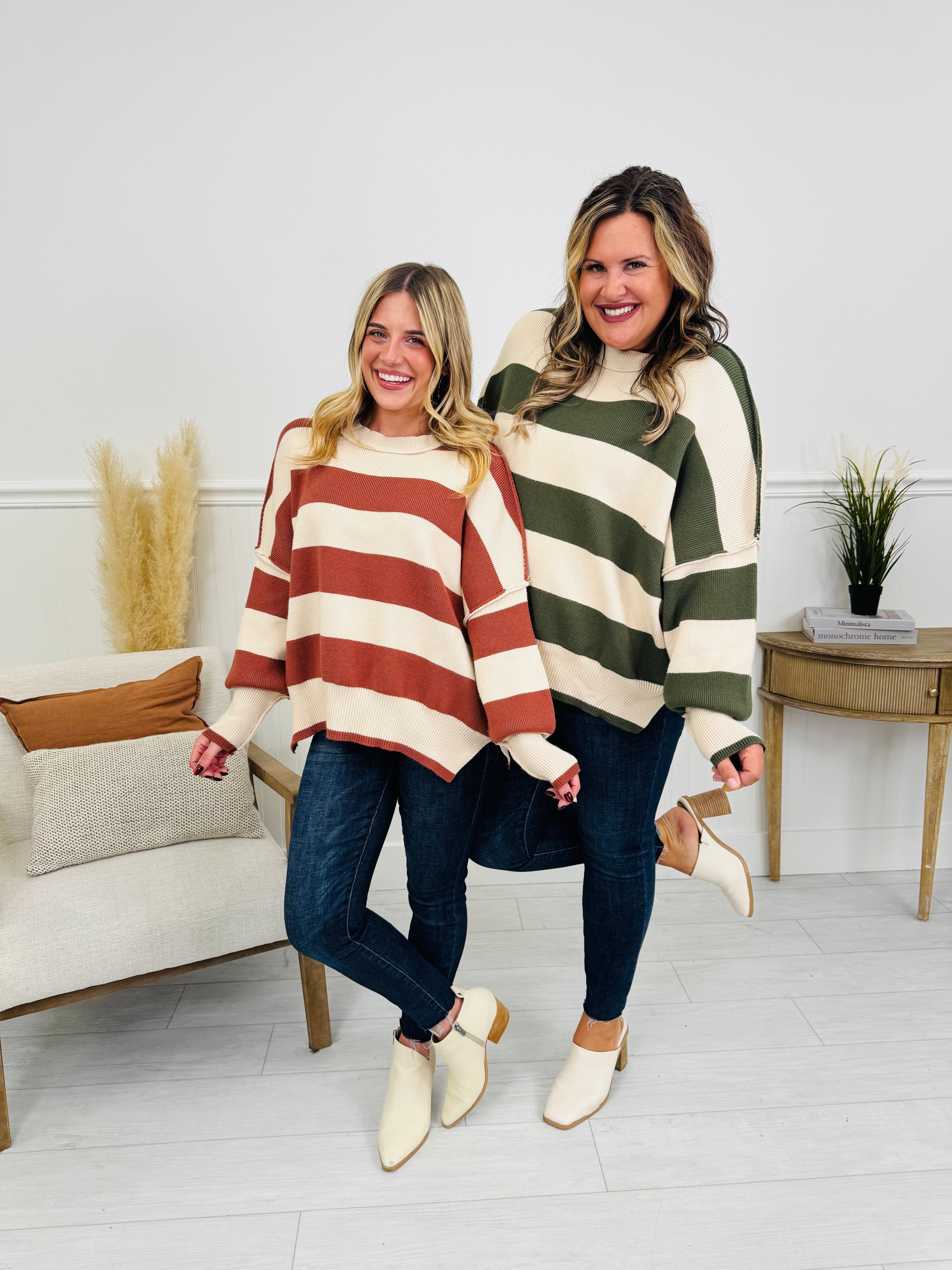 Cozy Days Sweater-- Multiple Colors!