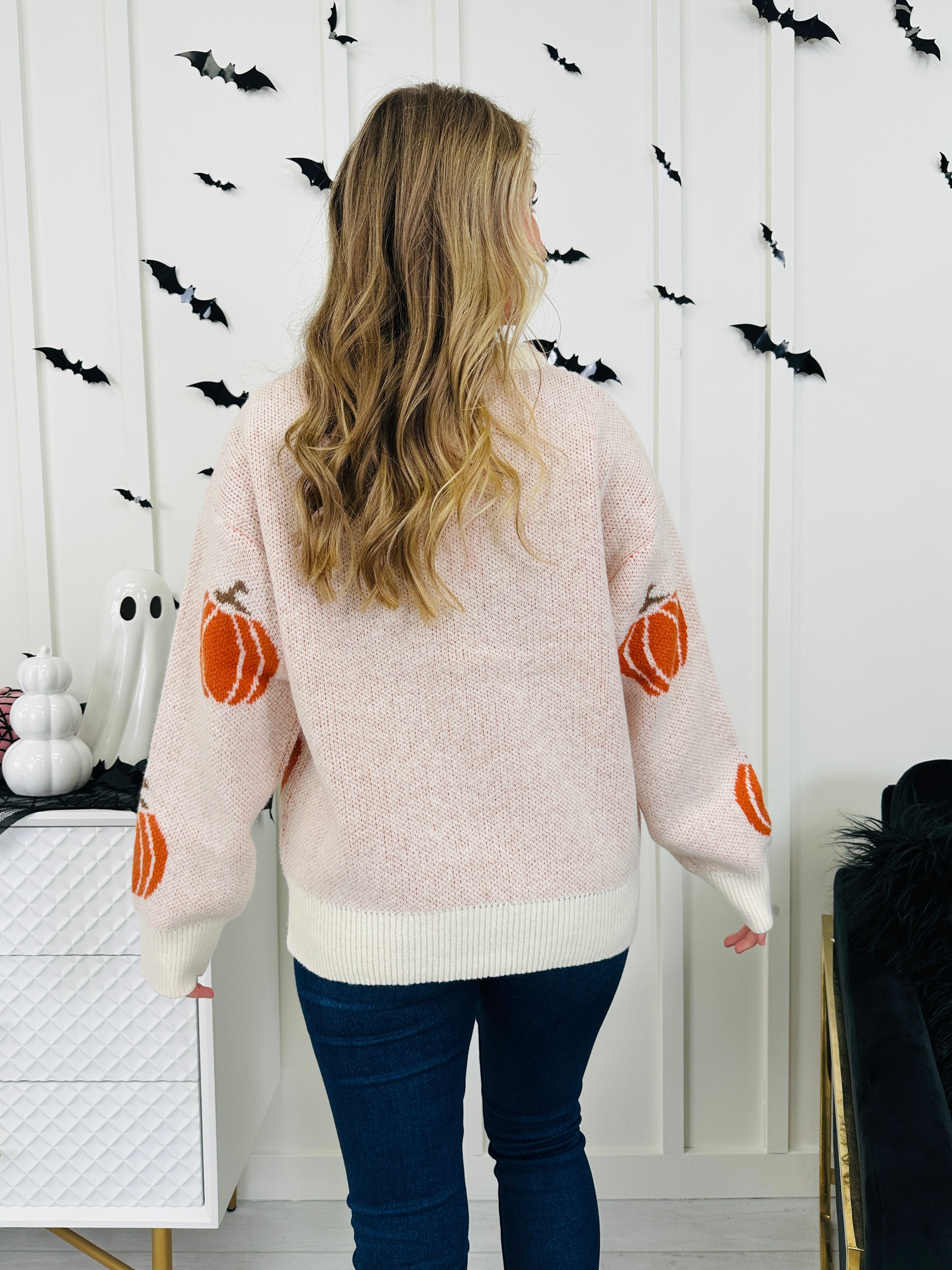 Pumpkin Nightfall Sweater- Multiple Colors!
