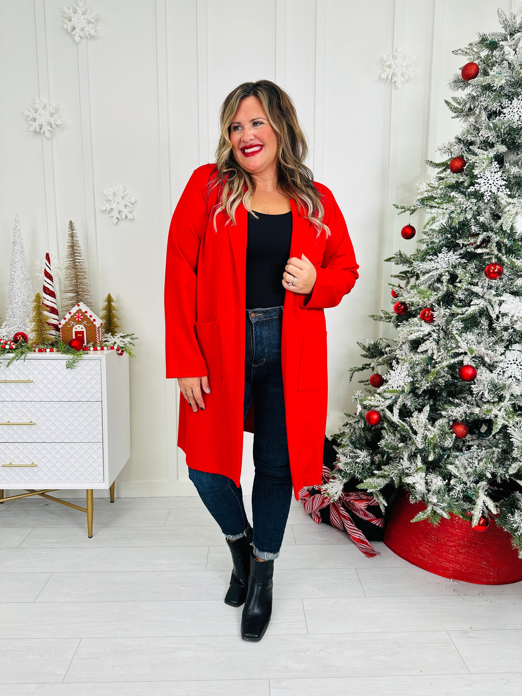 Runaway Weather Jacket in Red