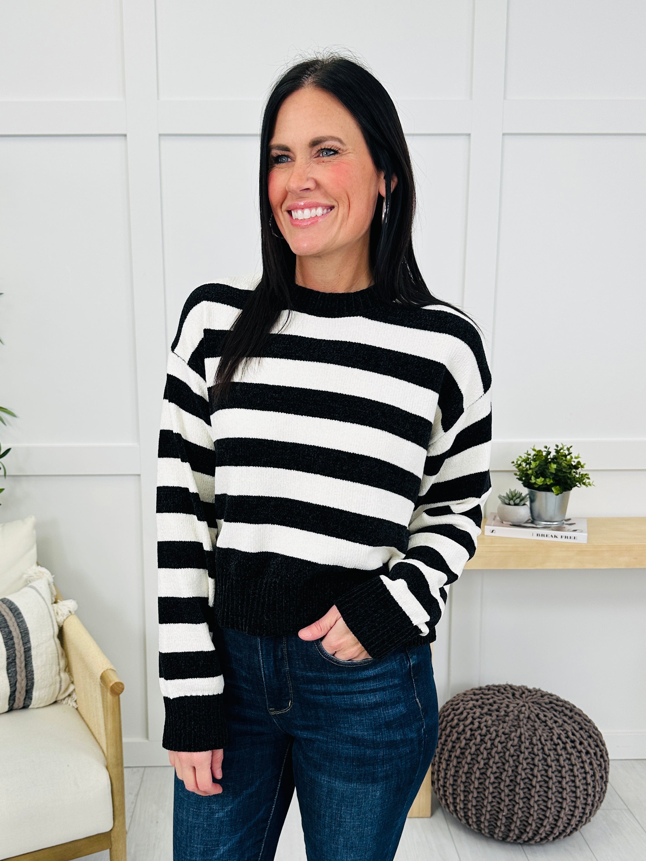 The Stripe Crush Sweater- Multiple Colors!