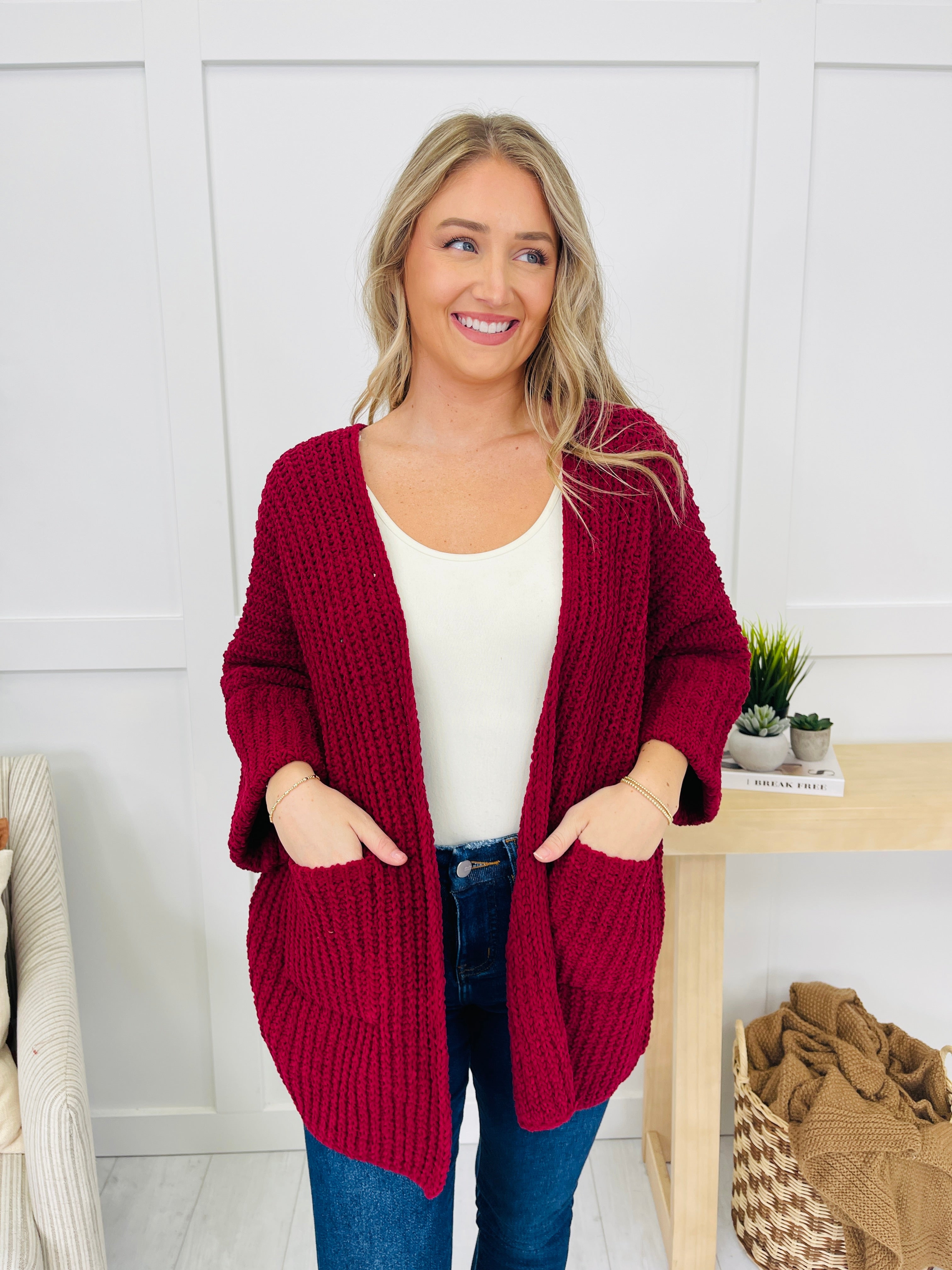 First Chill Feeling Cardigan- Multiple Colors!