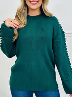 Shadow Stitch Sweater- Multiple Colors!