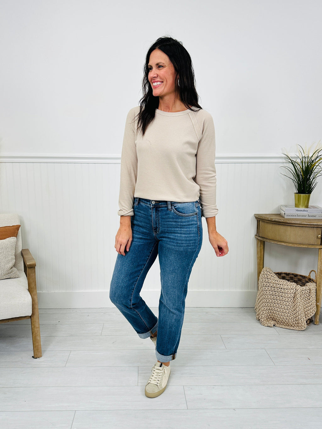 Judy Blue Through It All Boyfriend Jeans