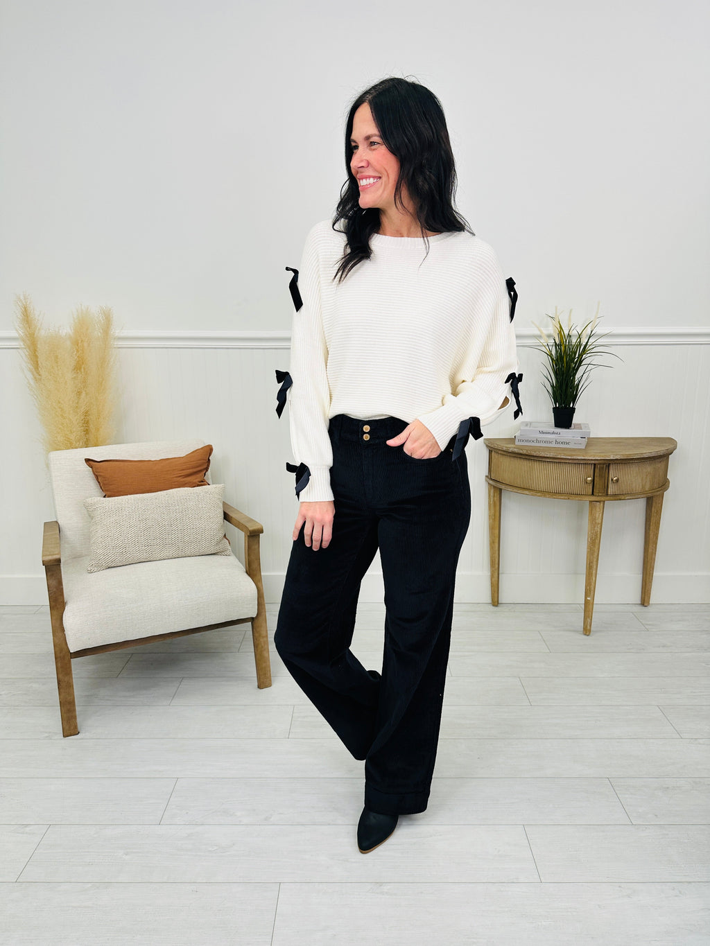 Judy Blue Coordinated Corduroy Wide Leg Pants