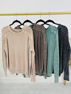Slow Burn Sweater- Multiple Colors!