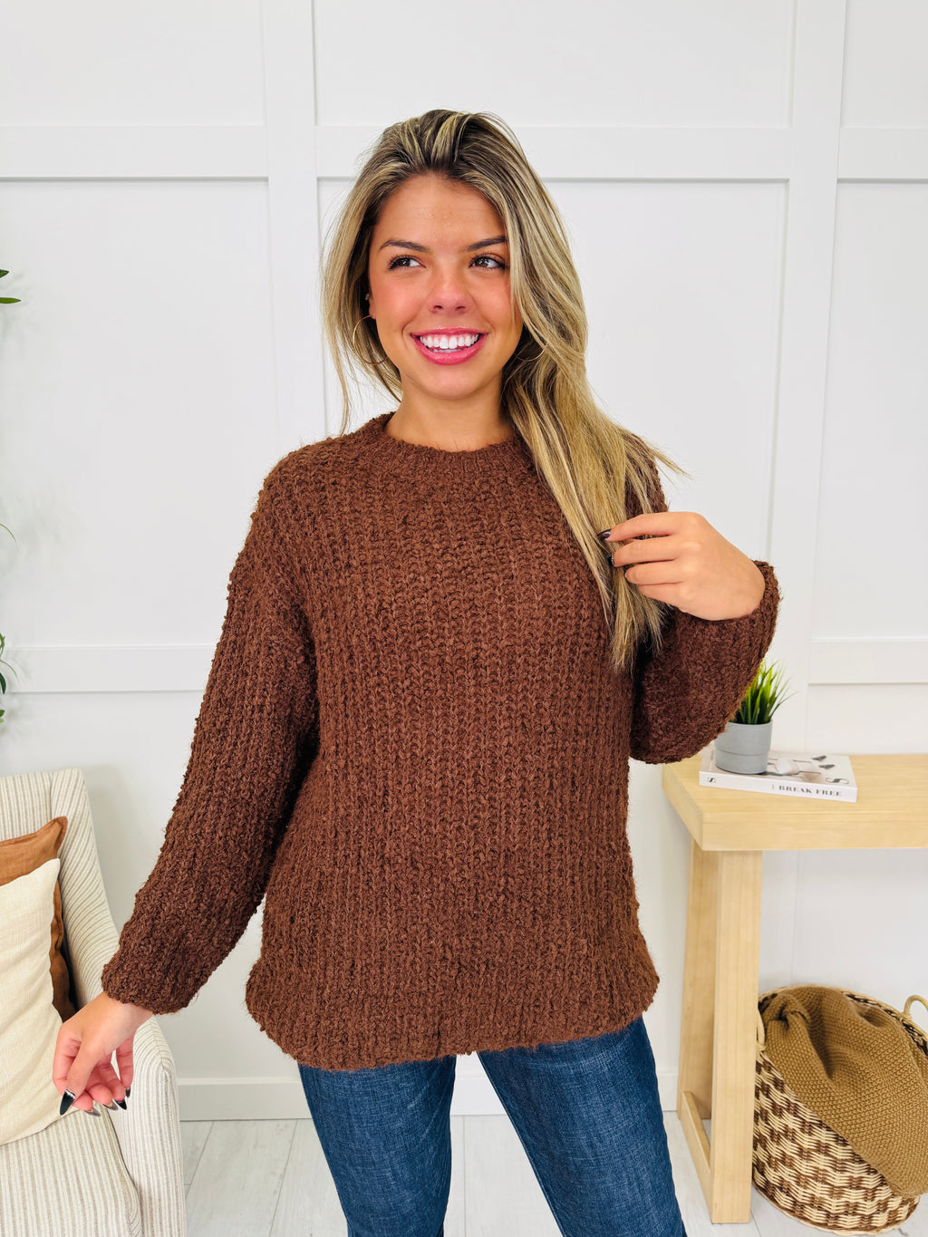 Threaded Thoughts Sweater- Multiple Colors!