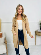 Pockets Full Of Calm Cardigan in Taupe
