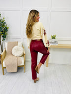 Judy Blue Flawless Finish Tummy Control Faux Leather Pants