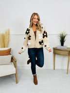 Season's Stitch Cardigan in Taupe