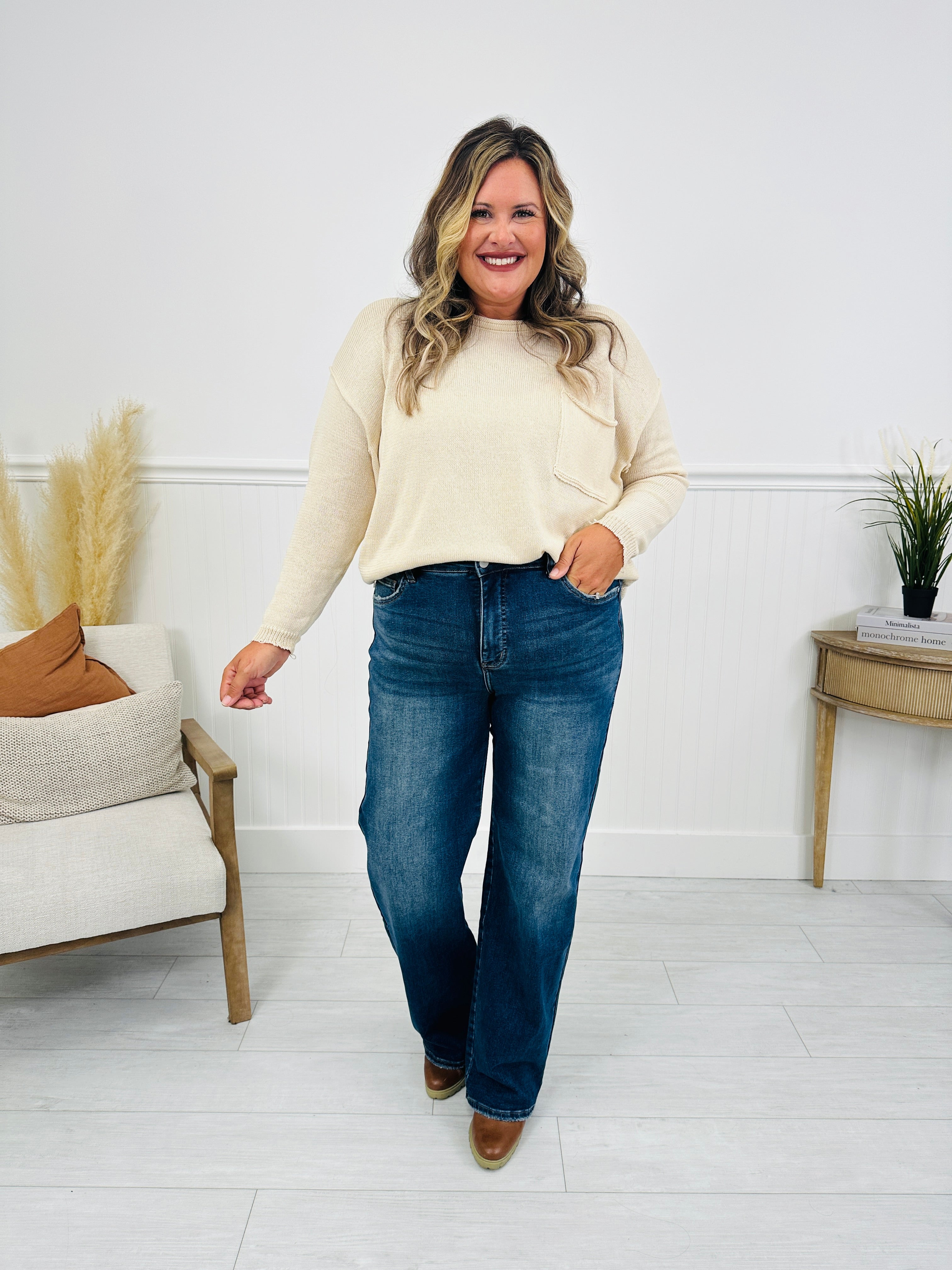 All About You Straight Leg Tummy Control Jeans in Three Inseams