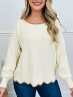Polar Nights Sweater in Oatmeal