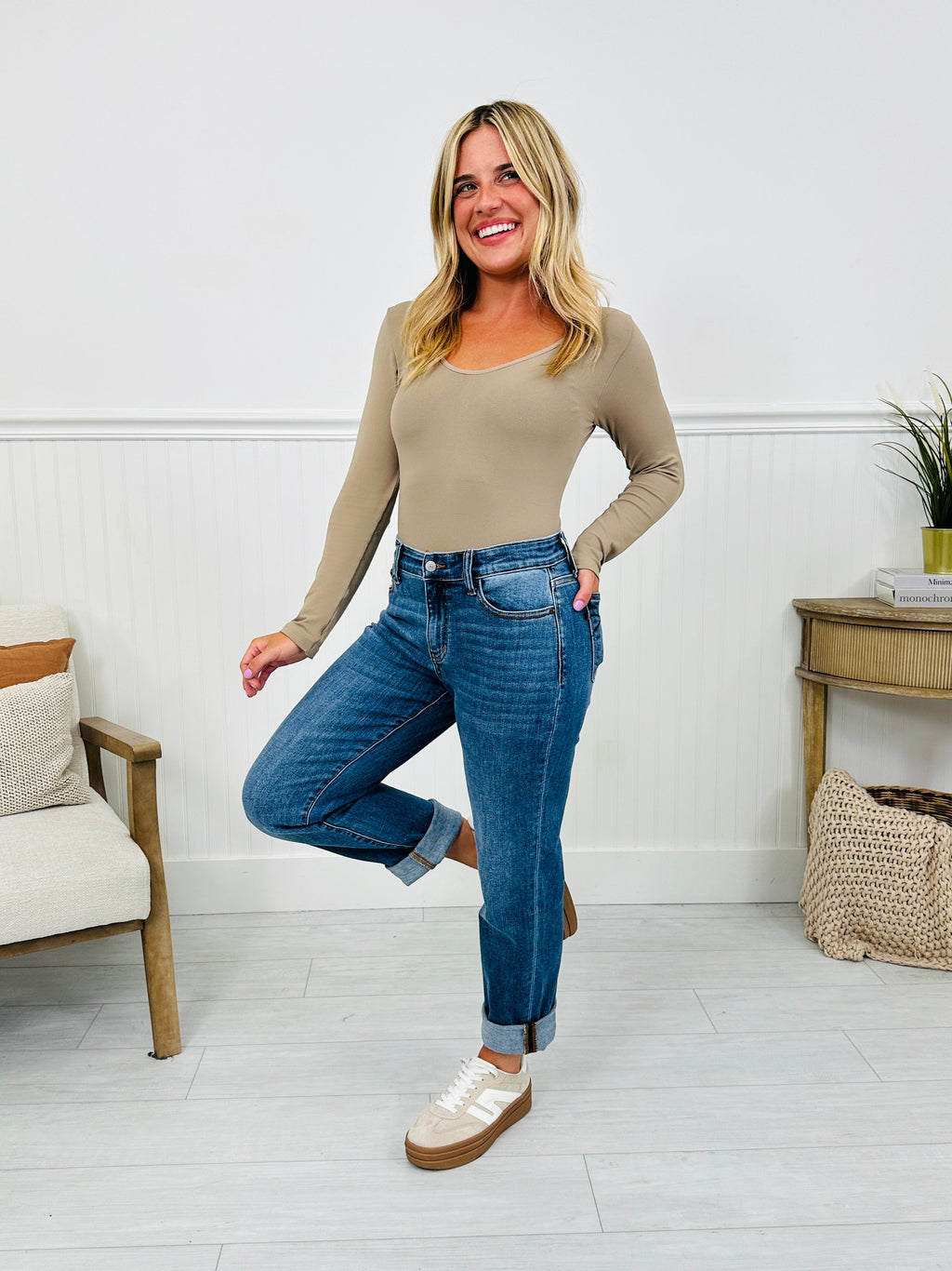 Judy Blue Through It All Boyfriend Jeans