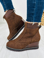 Uptown Lift Boots in Brown