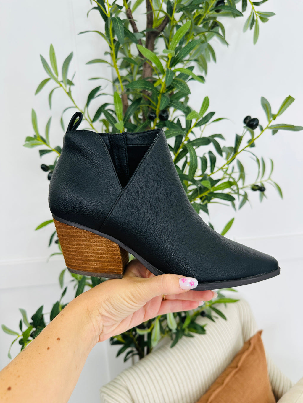 Midnight Mark Booties in Black