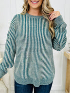 Stitched To Remember Sweater- Multiple Colors!