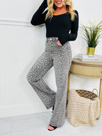 Wild Thing Tummy Control Grey Leopard Jeans