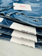 Ready to Roll Retro Wide Leg Jeans in Three Inseams