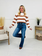 All Eyes On You Wide Leg Tummy Control Jeans