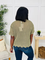 Wrap Me Lightly Sweater in Olive