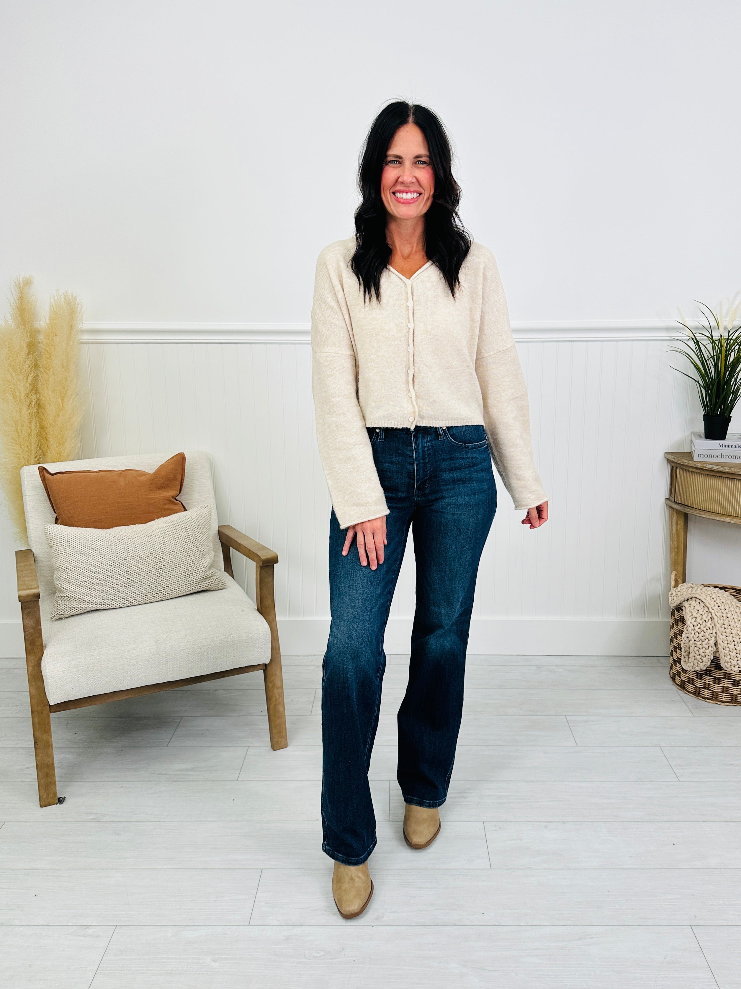 Judy Blue Be In Control Tummy Control Straight Jeans in Regular and Petite