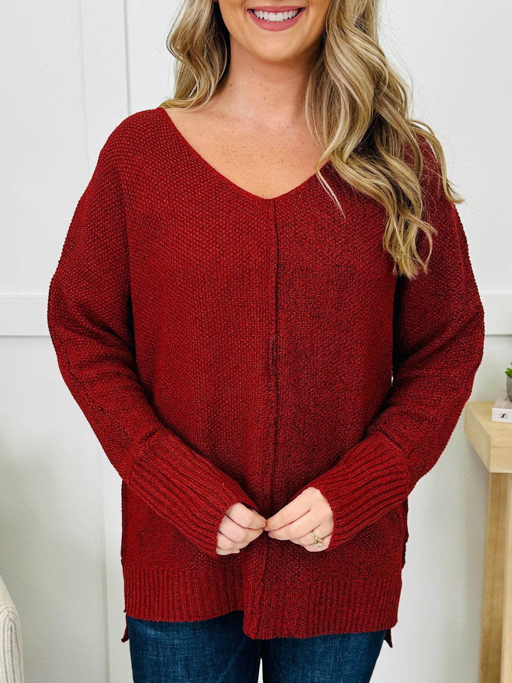 Hug In Every Stitch Sweater- Multiple Colors!