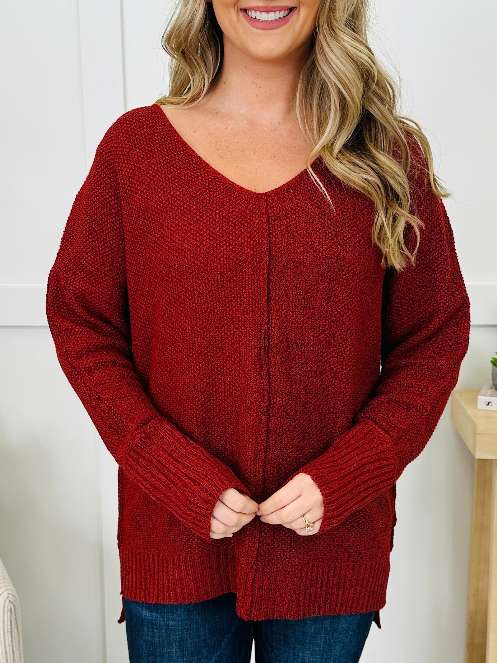 Hug In Every Stitch Sweater- Multiple Colors!
