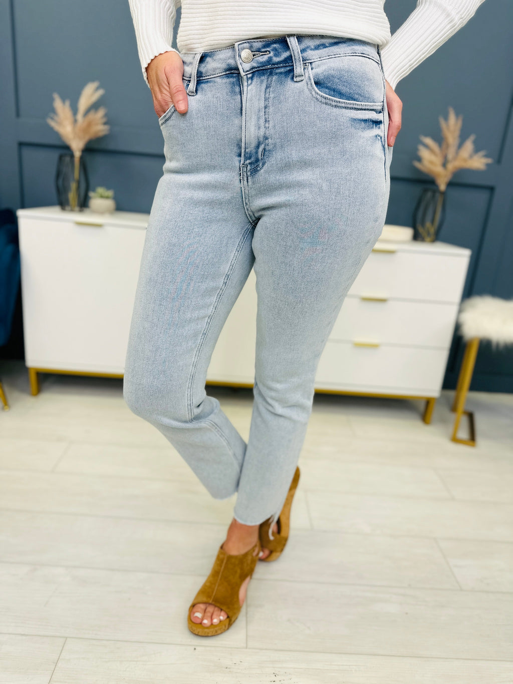 Lovervet REG/CURVY Slim Chance Slim Straight Leg Jeans