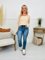 Come Out On Top Cropped Jeans