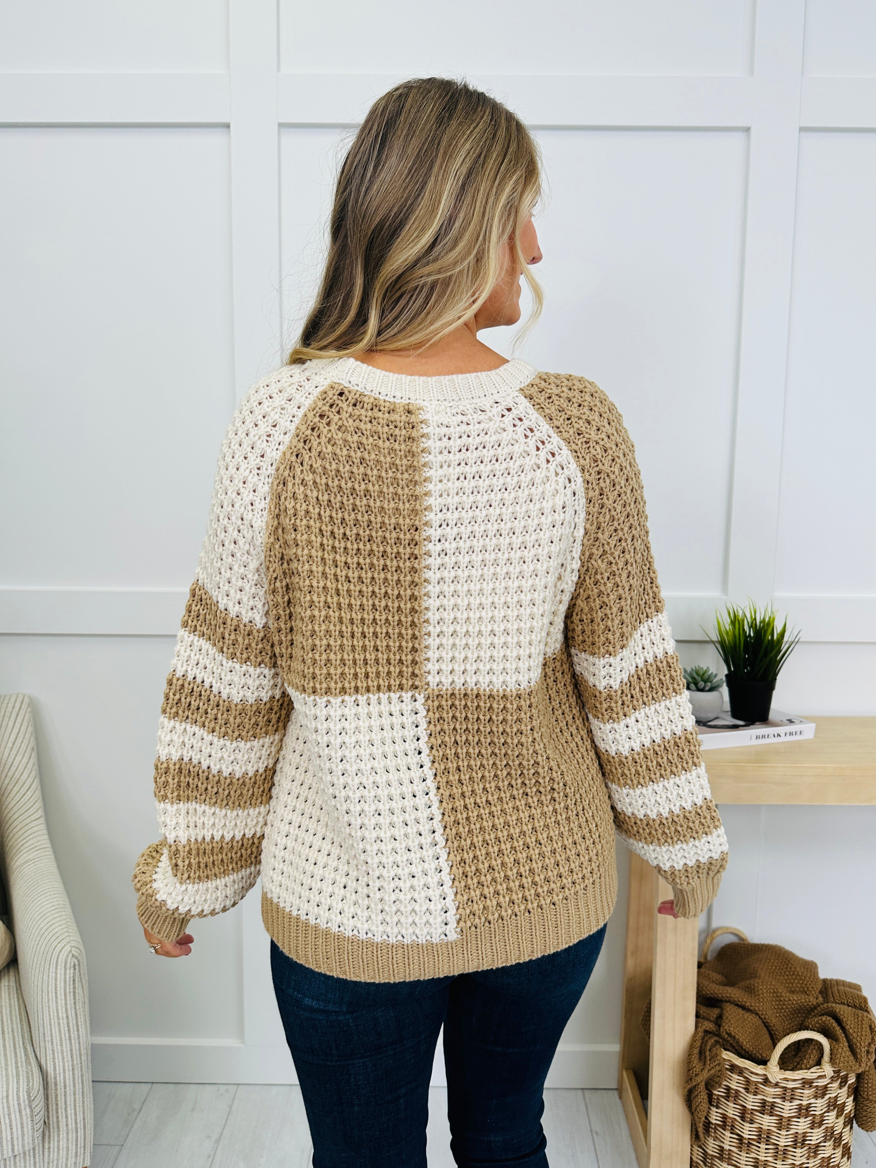 The Patch Plan Sweater