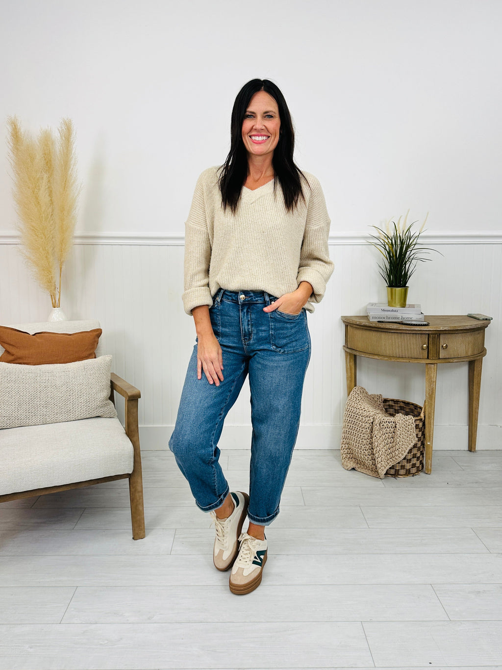 Judy Blue Be Better Barrel Jeans